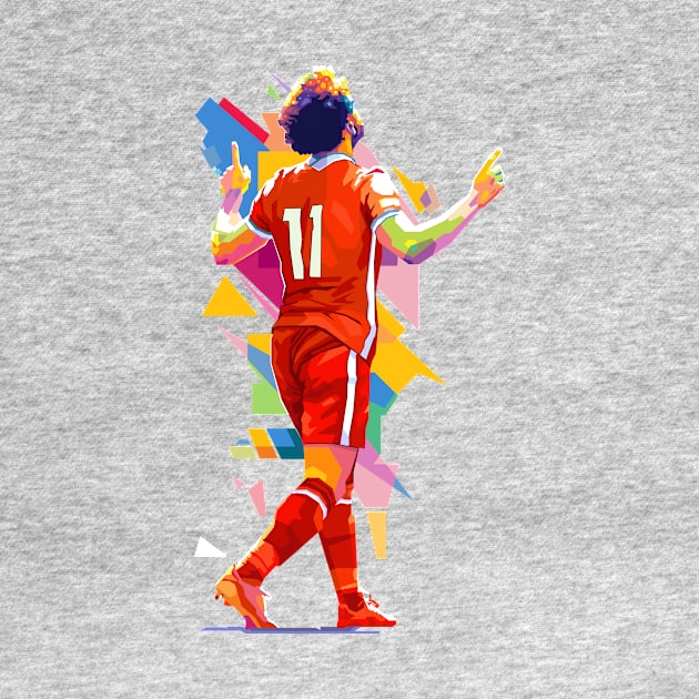 Salah goal celebration wpap style by giltopann